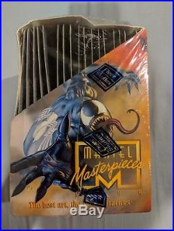 1996 MARVEL MASTERPIECES FLEER SKYBOX Trading Cards Factory Sealed Box