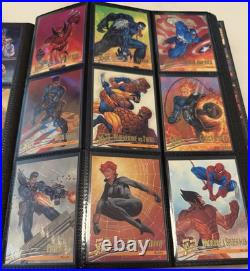 1996 Marvel Fleer Ultra X-men Wolverine Edition (1-100) Complete Card Set Mint