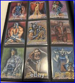 1996 Marvel Fleer Ultra X-men Wolverine Edition (1-100) Complete Card Set Mint