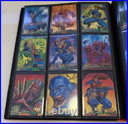 1996 Marvel Fleer Ultra X-men Wolverine Edition (1-100) Complete Card Set Mint