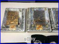 1996 Marvel Highland Mint Cards and Coins in Bronze and Silver with Boxes and COA