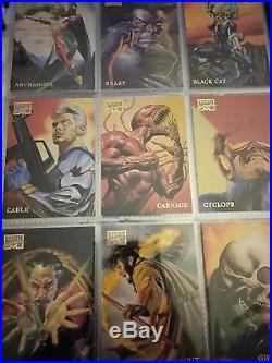 1996 Marvel Masterpieces 53 cards