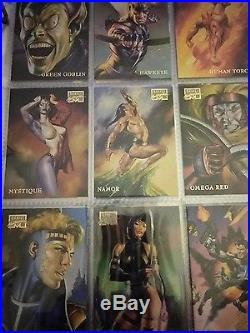 1996 Marvel Masterpieces 53 cards