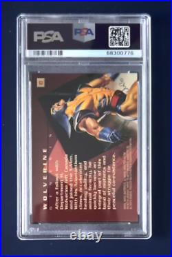 1996 Marvel Masterpieces #92 Wolverine Genesis PSA 10 Low Pop 3 Very Tough Grade