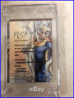 1996 Marvel Masterpieces Complete Base Double Impact Gallery Cards error