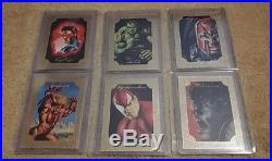1996 Marvel Masterpieces Complete Base & Gallery / Partial Double Impact Set