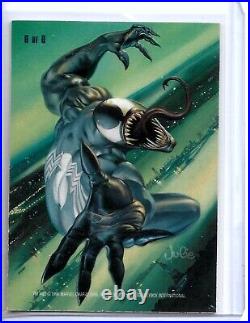 1996 Marvel Masterpieces Double Impact #6 Wolverine/Venom