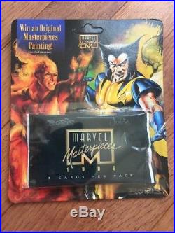 1996 Marvel Masterpieces Sealed Pack