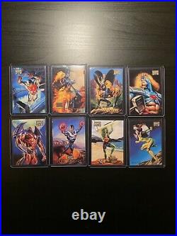 1996 Marvel Masterpieces Trading Cards 45 CARD LOT BASE NM/MINT Fleer RARE