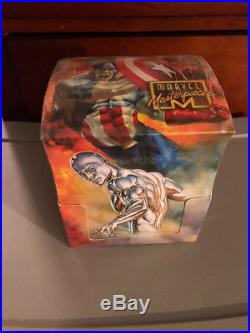 1996 Marvel Masterpieces factory sealed box