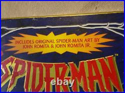 1996 Marvel Spider-Man LE Metallic Impressions Collector Cards Tin SEALED