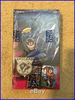 1996 Marvel vs DC Comics Amalgam Trading Cards Sealed BOX 24 Packs Skybox