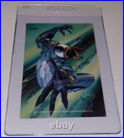 1996 WOLVERINE / VENOM Marvel Masterpieces DOUBLE IMPACT #6 CARD NMMT FLEER Rare