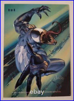 1996 WOLVERINE / VENOM Marvel Masterpieces DOUBLE IMPACT #6 CARD NMMT FLEER Rare