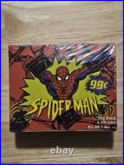 1997 Fleer SkyBox International SPIDERMAN Marvel Factory Sealed Box 18 Packs