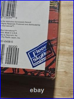 1997 Fleer SkyBox International SPIDERMAN Marvel Factory Sealed Box 18 Packs