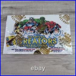 1998 Fleer SkyBox Marvel Creators Collection Cards HOBBY BOX FACTORY SEALED 1998 Fleer SkyBox Marvel Creators Collection Cards HOBBY BOX FACTORY SEALED