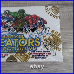 1998 Fleer SkyBox Marvel Creators Collection Cards HOBBY BOX FACTORY SEALED 1998 Fleer SkyBox Marvel Creators Collection Cards HOBBY BOX FACTORY SEALED