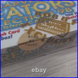 1998 Fleer SkyBox Marvel Creators Collection Cards HOBBY BOX FACTORY SEALED 1998 Fleer SkyBox Marvel Creators Collection Cards HOBBY BOX FACTORY SEALED