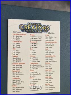 1998 Fleer/skybox Marvel Creators Collection, Base, Chases, Great Condition