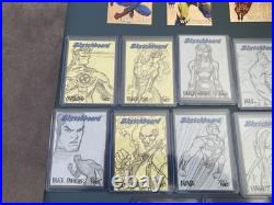 1998 Fleer/skybox Marvel Creators Collection, Base, Chases, Great Condition