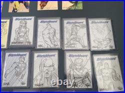 1998 Fleer/skybox Marvel Creators Collection, Base, Chases, Great Condition