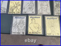 1998 Fleer/skybox Marvel Creators Collection, Base, Chases, Great Condition
