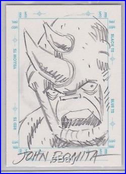 1998 Marvel Silver Age RHINO Sketchagraph, by JOHN ROMITA SR. NM/M
