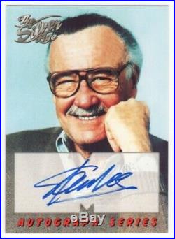 1998 Skybox Marvel Silver Age Autograph Series Stan Lee Signed Auto Card #A1