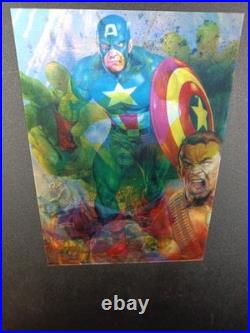 # 1/9 Avengers Mirage Lenticular 5x7 Marvel Masterpieces XL Oversized Card 2023