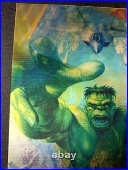 # 1/9 Avengers Mirage Lenticular 5x7 Marvel Masterpieces XL Oversized Card 2023