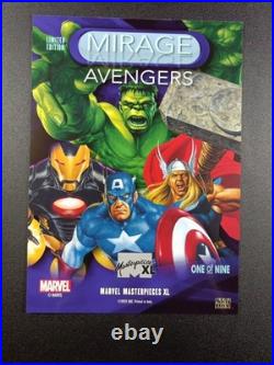 # 1/9 Avengers Mirage Lenticular 5x7 Marvel Masterpieces XL Oversized Card 2023