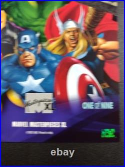 # 1/9 Avengers Mirage Lenticular 5x7 Marvel Masterpieces XL Oversized Card 2023