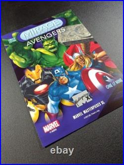 # 1/9 Avengers Mirage Lenticular 5x7 Marvel Masterpieces XL Oversized Card 2023