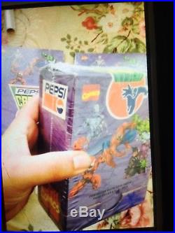 1 BOX SEALED MARVEL PEPSI CARDS (1995) PUERTO RICO/ Collector TRESURE