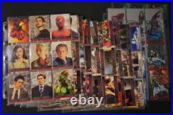 2002 Spider Man COMPLETE Card Set 100 base + 25 chase + promos