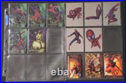 2002 Spider Man COMPLETE Card Set 100 base + 25 chase + promos