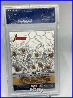 2006 Upper Deck Avengers Complete Greatest Enemies Chase Card PSA 10 Pop 1