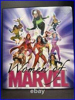 2008 Rittenhouse Women of Marvel Series 1 Original Binder With Complete Base Set