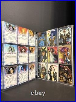 2008 Rittenhouse Women of Marvel Series 1 Original Binder With Complete Base Set