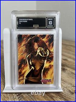 2008 Women of Marvel Series 1 Rittenhouse Trading Card #11 Dark Phoenix GMA 10