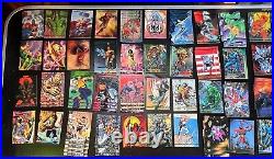 200+ Vintage Marvel Trading Card Lot SUPER HEROS 92' MASTERPIECES 93' X-MEN 94