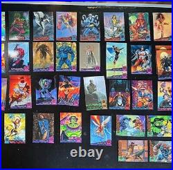 200+ Vintage Marvel Trading Card Lot SUPER HEROS 92' MASTERPIECES 93' X-MEN 94