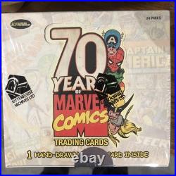 2010 Rittenhouse 70 Years Of Marvel Comics Sealed Box, 7692 Of 8000