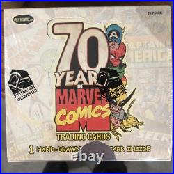 2010 Rittenhouse 70 Years Of Marvel Comics Sealed Box, 7692 Of 8000