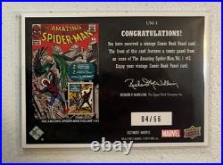 2011 Marvel Beginnings COMIC Panel CUT #/66 Card Amazing Spider-Man ASM #2 1963