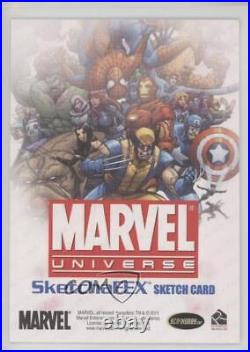 2011 Rittenhouse Marvel Universe SketchaFEX Sketch Cards 1/1 Jeff Zugale 0j1l