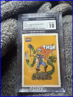 2011 Stussy x Marvel Comics Promo Series 2 Thor Gary Panter CGC 10 Gem Mint 0sb0 2011 Stussy x Marvel Comics Promo Series 2 Thor Gary Panter CGC 10 Gem Mint 0sb0
