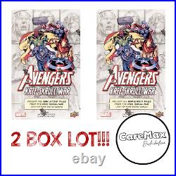 2011 Upper Deck Marvel Avengers Kree-Skrull War Hobby Trading Card (2 Box Lot)