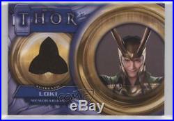 2011 Upper Deck Marvel Thor The Movie Costume Memorabilia #F4 Loki Card 0c3